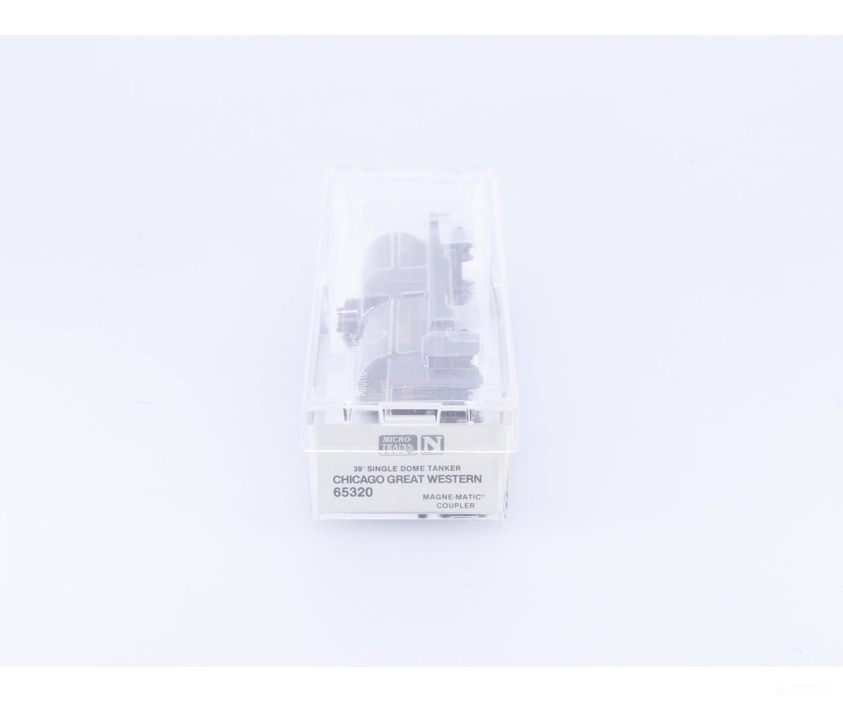 Micro Trains 65320 N 39’ Single Dome Tank Car Chicago Great Western (CGW) 267 - Freight Cars