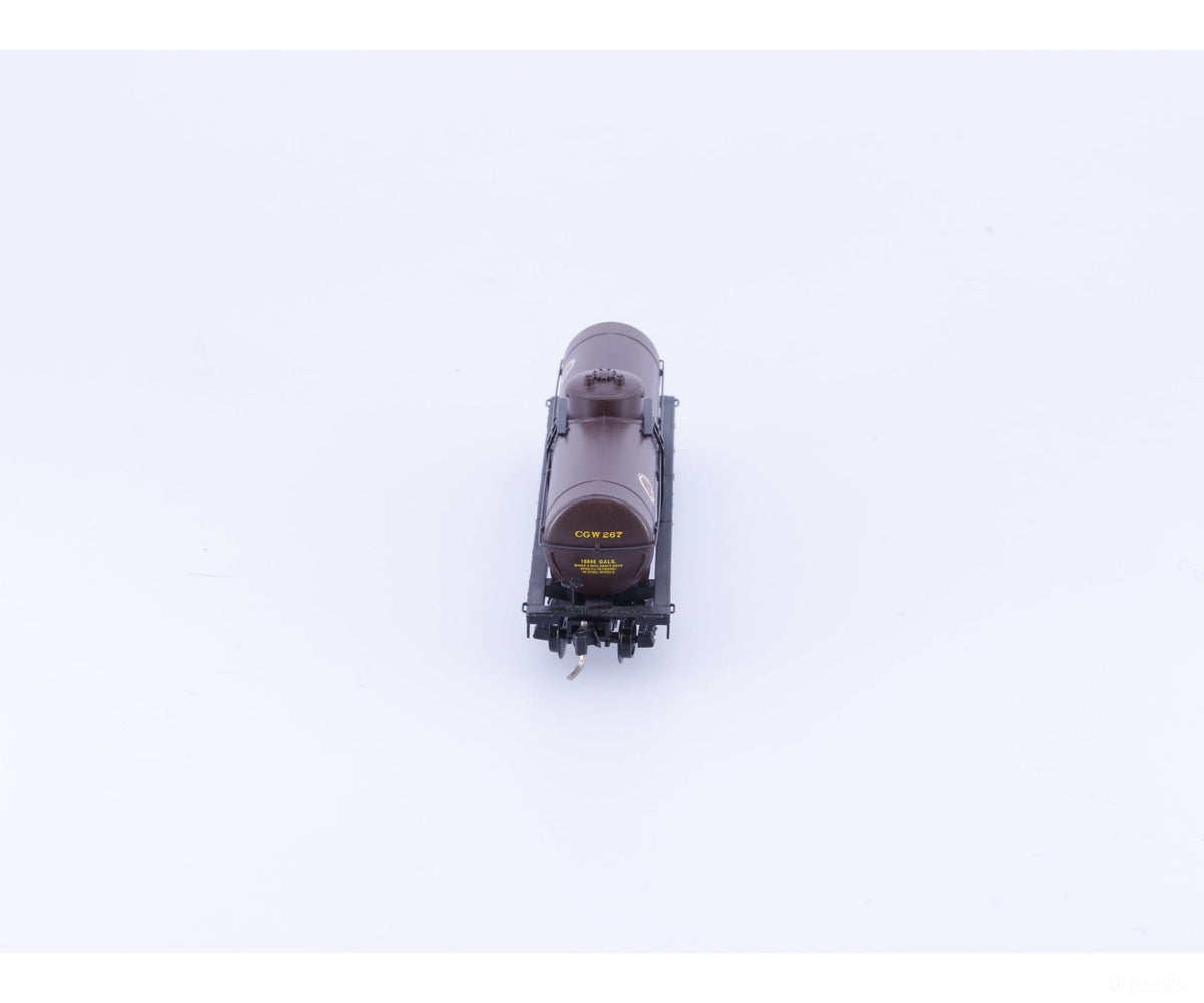 Micro Trains 65320 N 39’ Single Dome Tank Car Chicago Great Western (CGW) 267 - Freight Cars