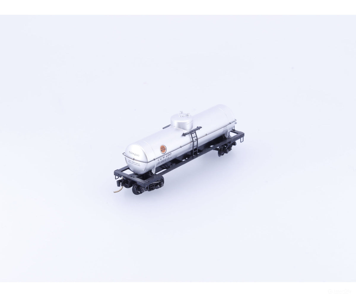 Micro Trains 65400 N 39’ Single Dome Tank Car Chicago Great Western (CGW) 290 - Freight Cars