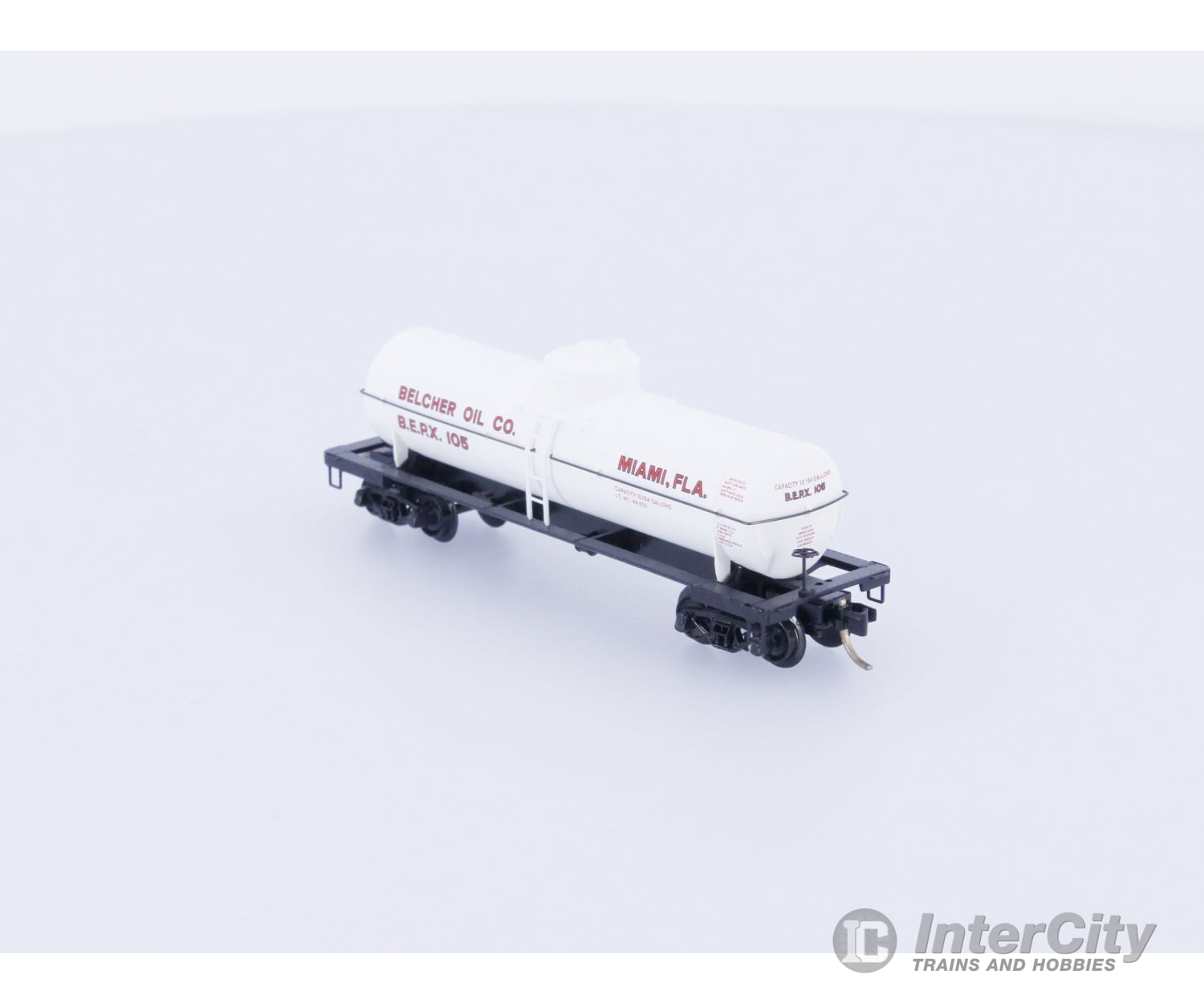 Micro Trains 65420 N Tank Car Single Dome 39’ Belcher Oil BERX 105 (#1) Freight Cars