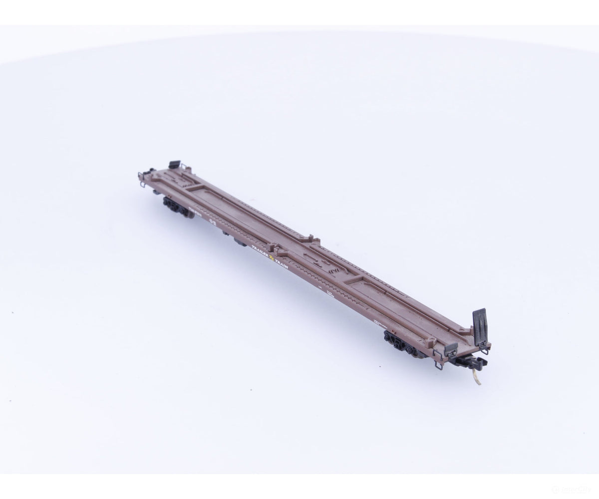 Micro Trains 72220 N 89’ 4’’ Flat Car (For COFC Use) Trailer Train TTX Corp. (TTX) 972210 - Freight Cars