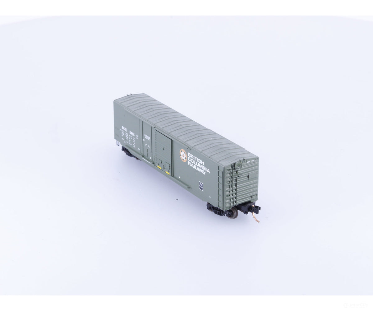 Micro Trains 76050 N 50’ Combination Door Boxcar British Columbia Railway (BCOL) 5465 #2 - Freight Cars
