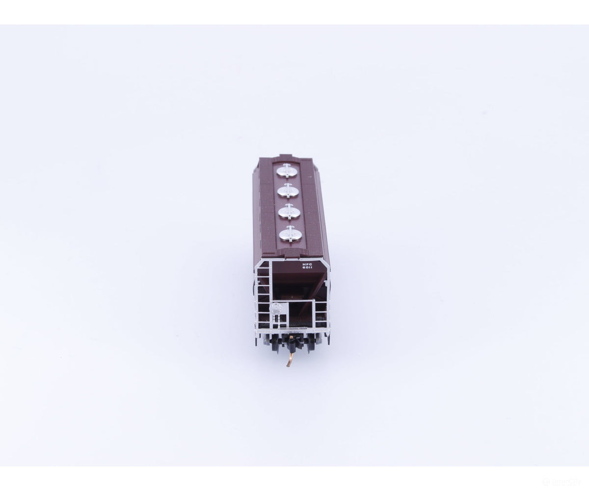 Micro Trains 92150 N 2-Bay ACF Covered Hopper Hershey’s Cocoa (HFC) 6011 - Freight Cars