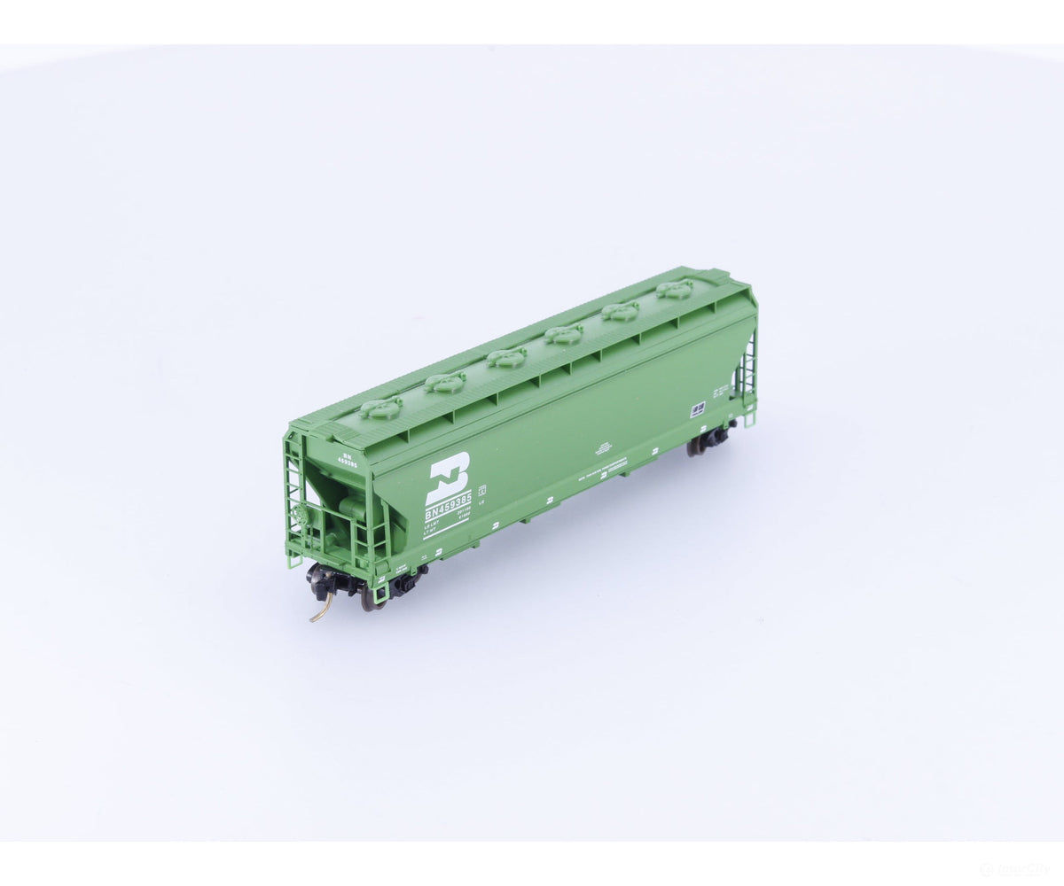 Micro Trains 93020 N 3 Bay ACF Covered Hopper Burlington Northern (BN) 459385 - Freight Cars