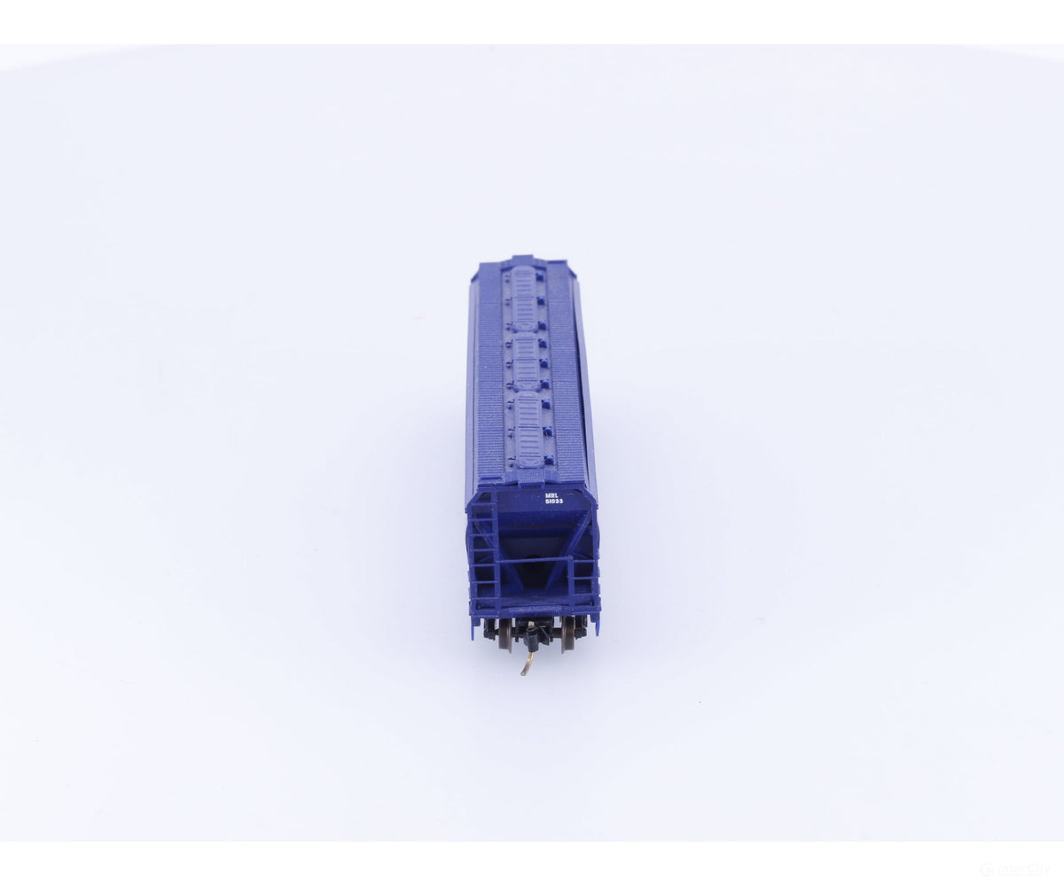 Micro Trains 94080 N 3 Bay ACF Covered Hopper Montana Rail Link (MRL) 51033 - Freight Cars