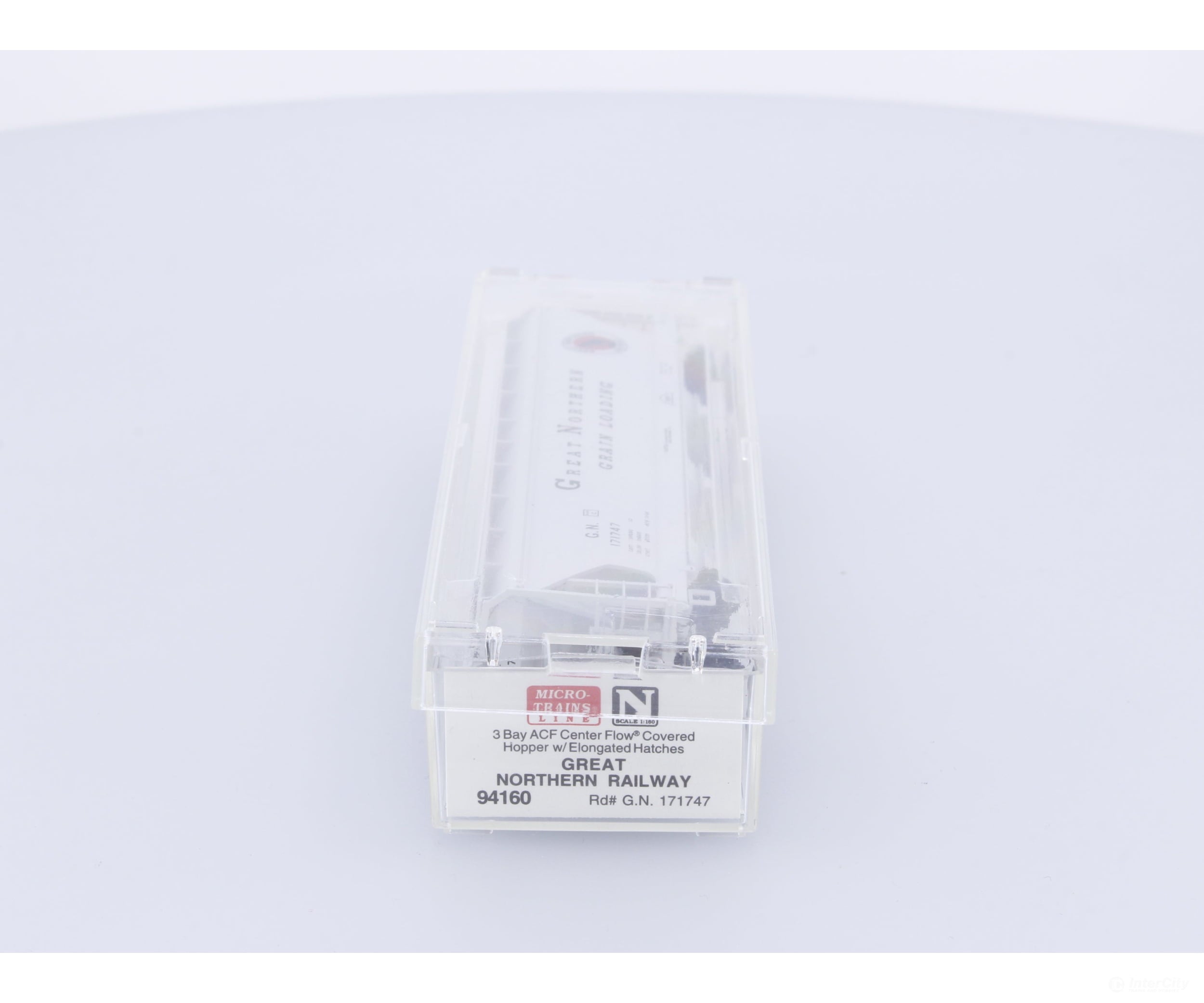 Micro Trains 94160 N Covered Hopper 3-Bay ACF 4650 Great Northern (GN) 171747 (#1) Freight Cars
