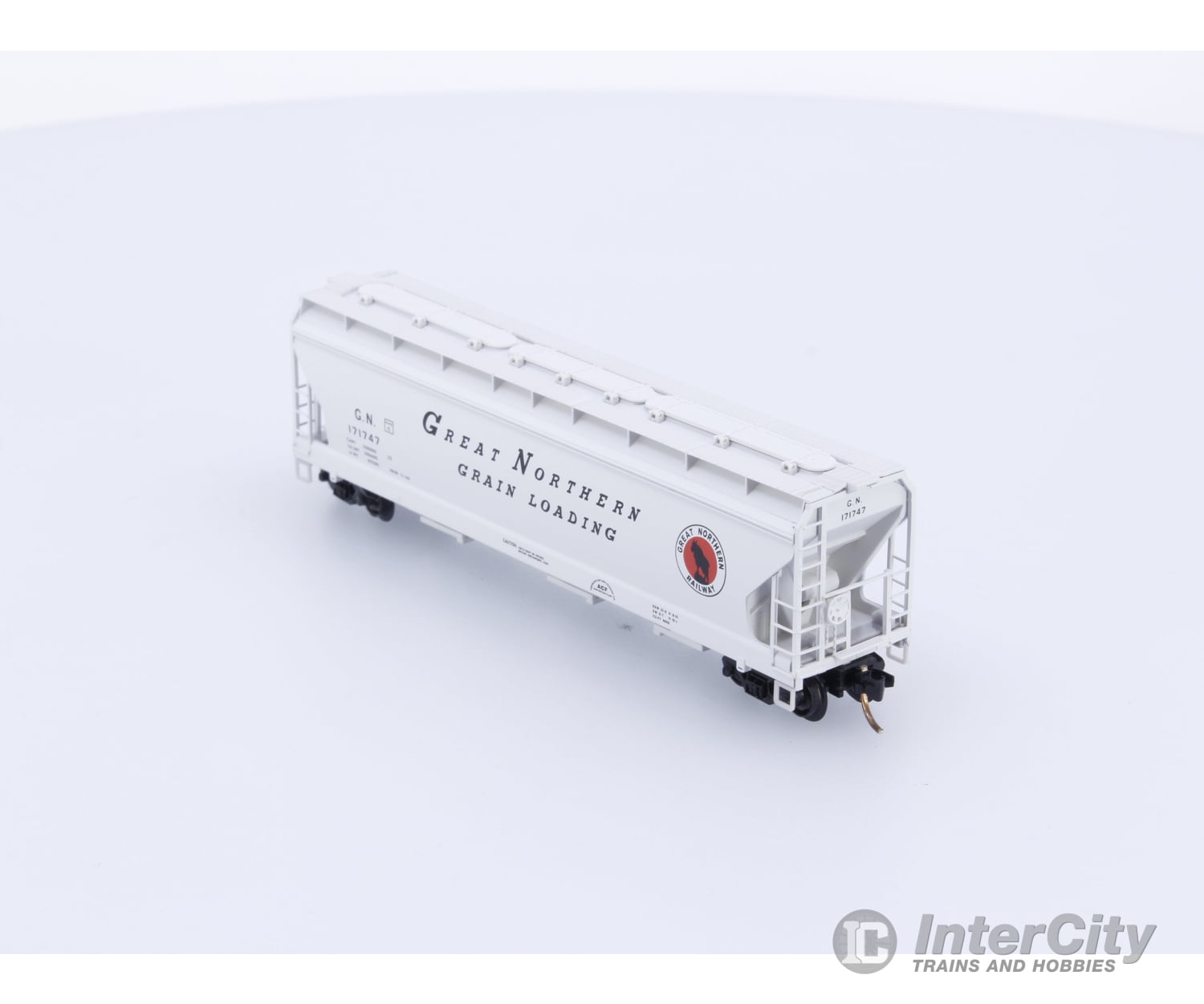 Micro Trains 94160 N Covered Hopper 3-Bay ACF 4650 Great Northern (GN) 171747 (#2) Freight Cars