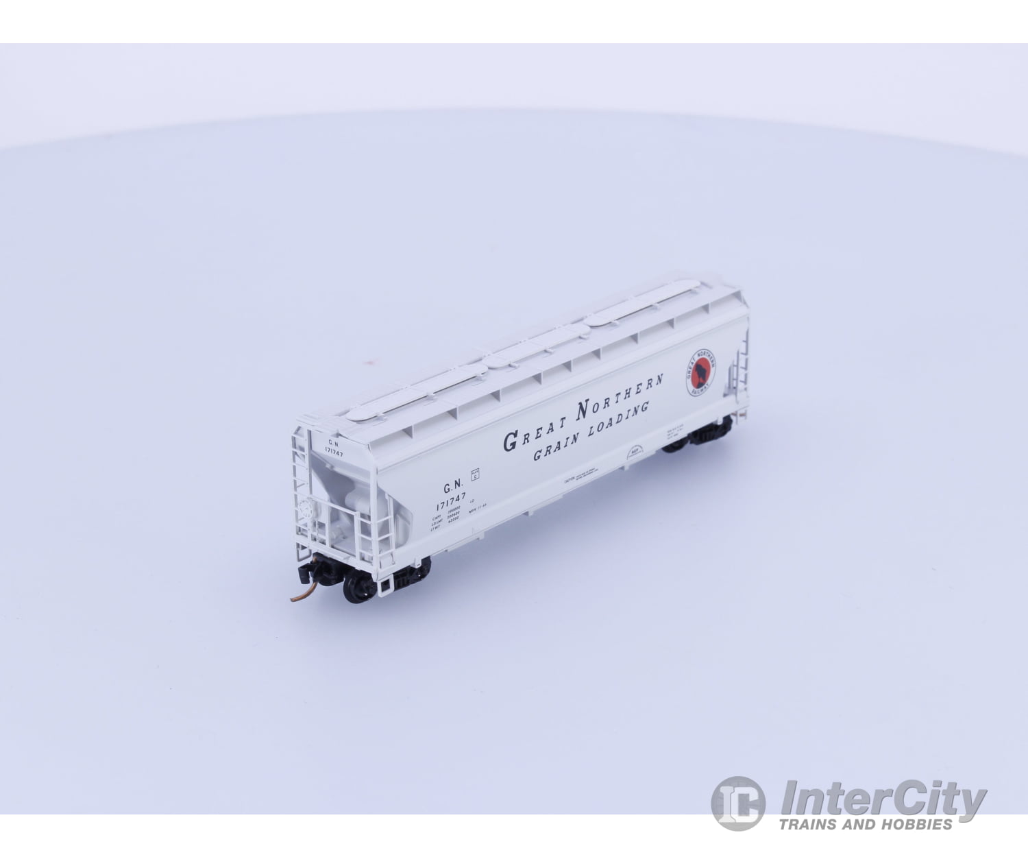 Micro Trains 94160 N Covered Hopper 3-Bay ACF 4650 Great Northern (GN) 171747 Freight Cars