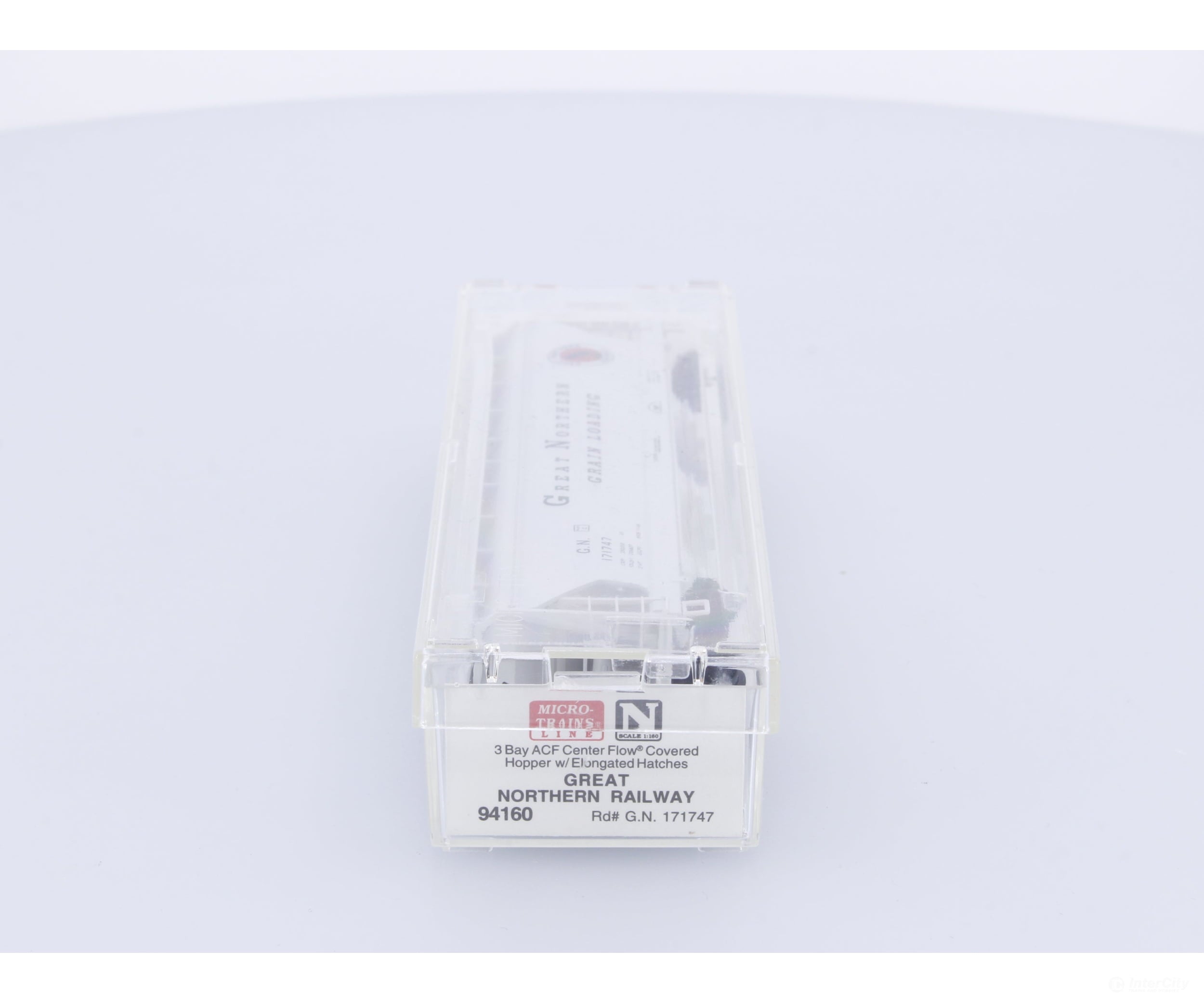 Micro Trains 94160 N Covered Hopper 3-Bay ACF 4650 Great Northern (GN) 171747 (#3) Freight Cars