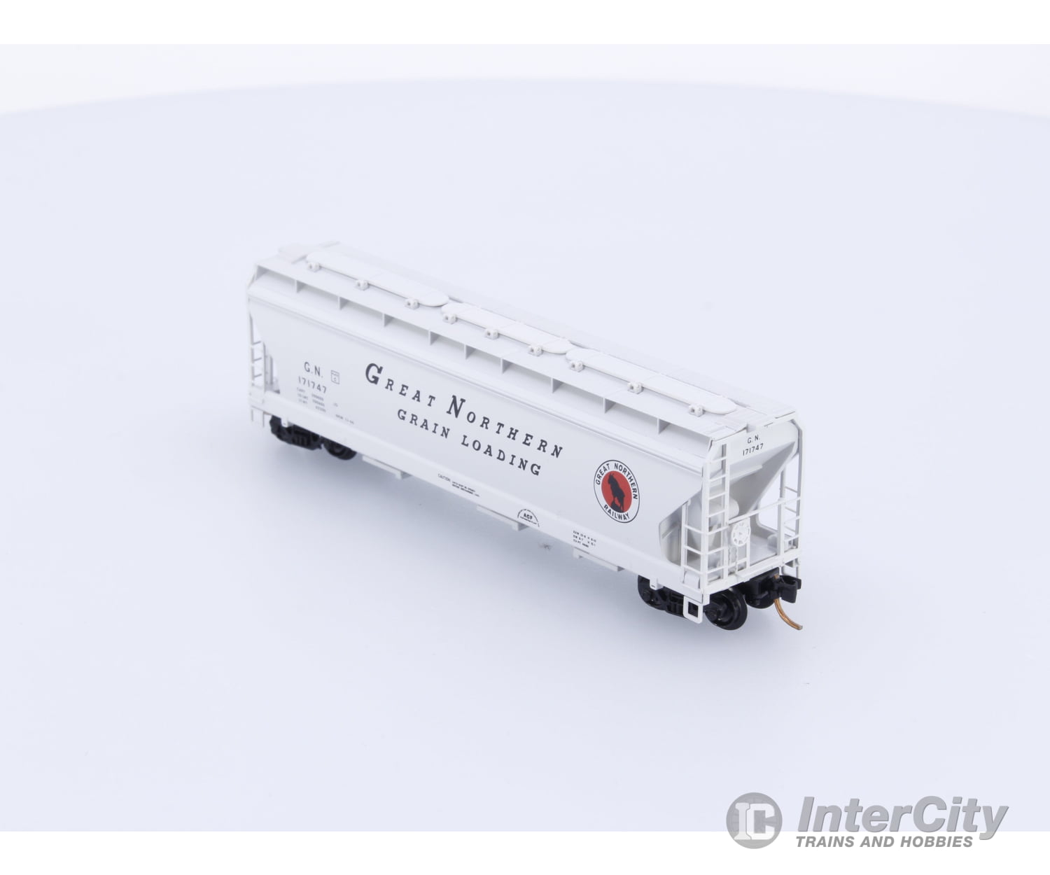 Micro Trains 94160 N Covered Hopper 3-Bay ACF 4650 Great Northern (GN) 171747 (#3) Freight Cars