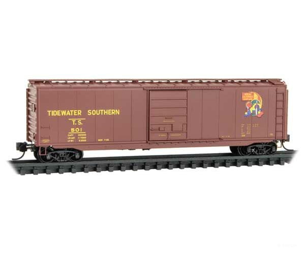Micro Trains N 03100570 Micro-Trains Mtl Ts Tidewater Southern 50 Single Door Box Car #501 Freight