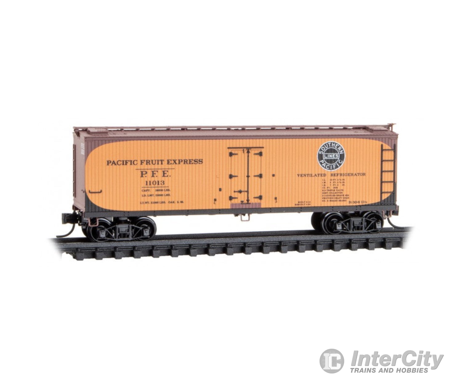 Micro Trains N 04900962 Pacific Fruit Express - Rd# 11007 Freight Cars