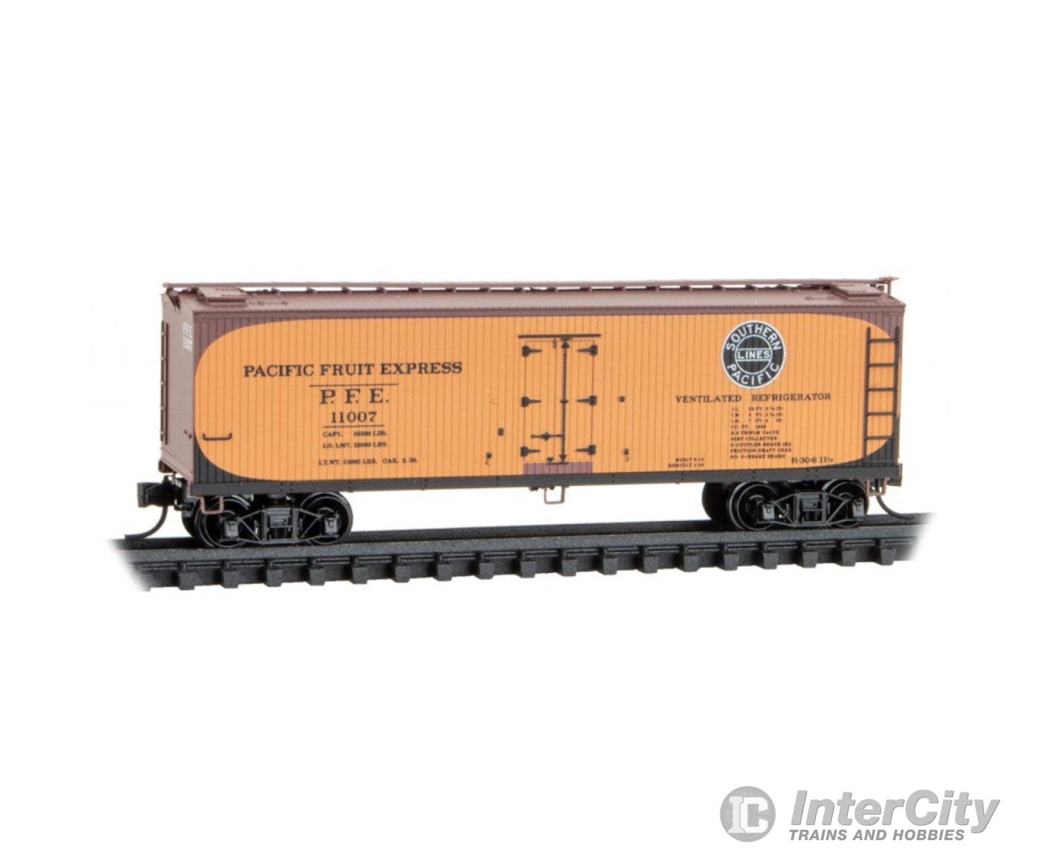 Micro Trains N 04900962 Pacific Fruit Express - Rd# 11013 Freight Cars