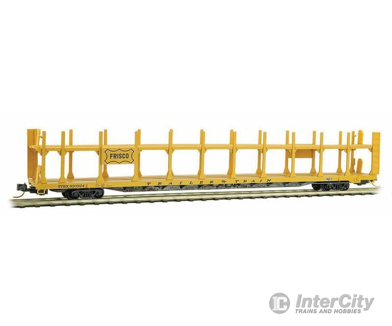 Micro Trains N 11200540 89 Bi-Level Open Auto Rack - Ready To Run -- St. Louis-San Francisco #Tbbx