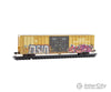 Micro Trains N 12344150 60’ Rib-Side Double-Plug-Door High-Cube Boxcar - Kansas City Southern #112499 (Weathered