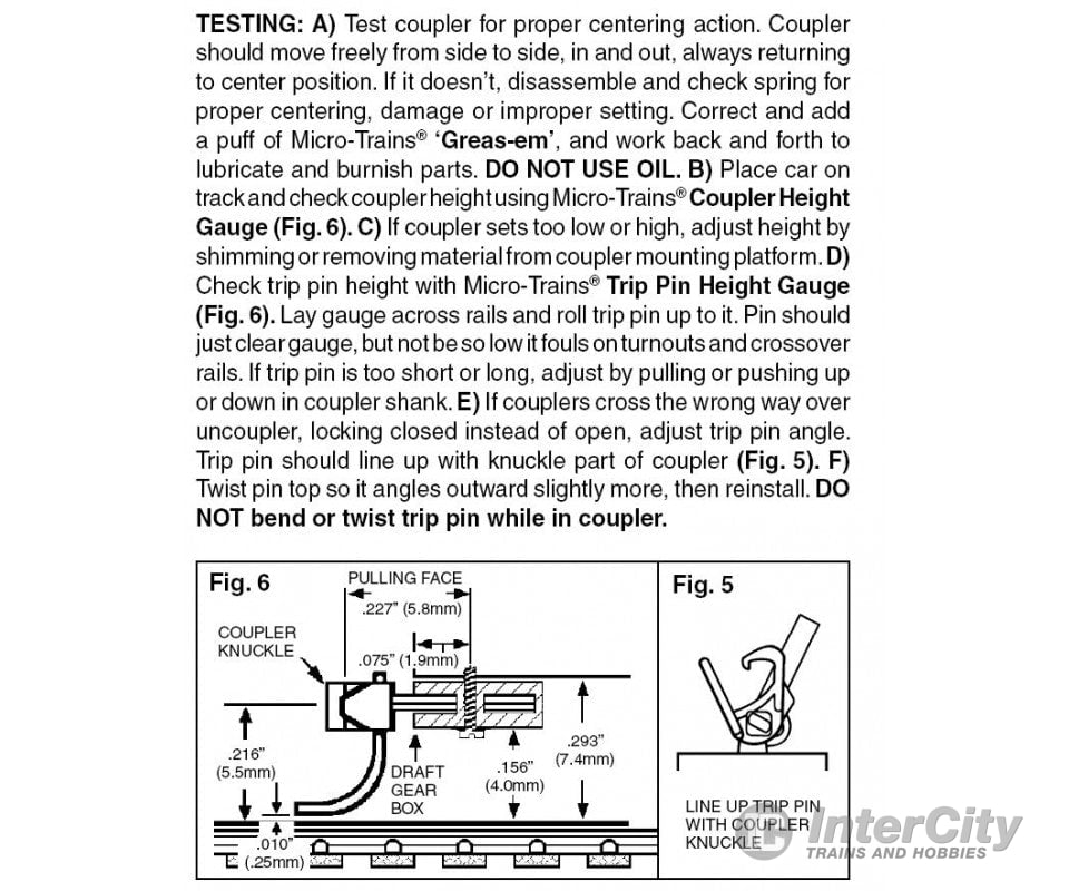 Micro Trains N 132040 Locomotive Coupler Conversion Kits W/Pilot Face -- Atlas Rs3 (Black Pilot)