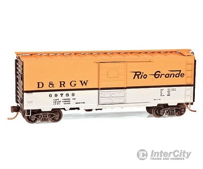 Micro Trains N 2000866 40’ Single-Door Boxcar - Superior Doors Denver & Rio Grande Western #69789