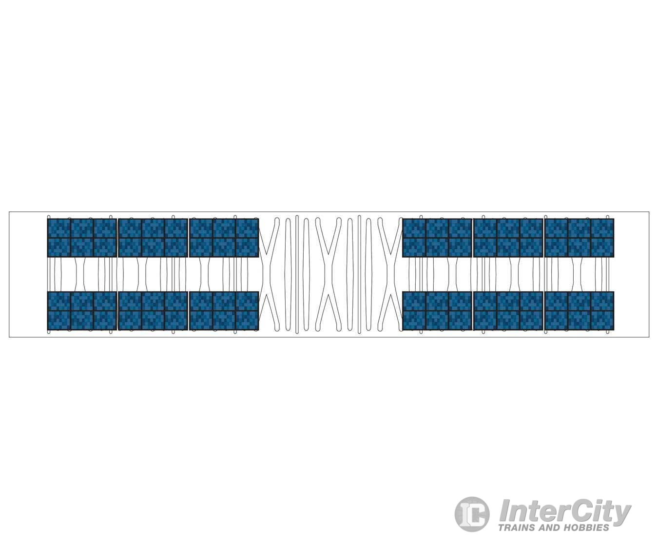 Micro Trains N 2500336 50’ Rib-Side Track Inspection Car No Roofwalk - Union Pacific #910701 (Armour Yellow