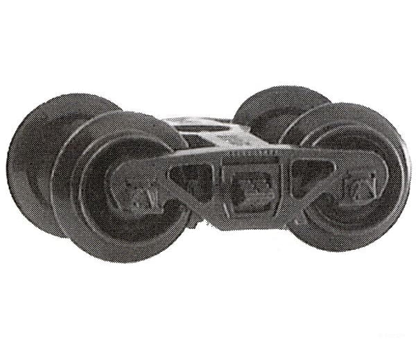 Micro Trains N 302140 Caboose Trucks - 1 Pair -- Bettendorf Swing-Motion Type Couplers &