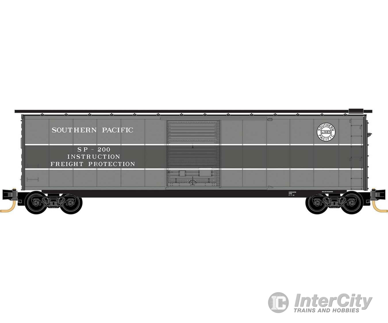 Micro Trains N 3100490 50 Single-Door Boxcar - Ready To Run -- Southern Pacific 200 (Impact