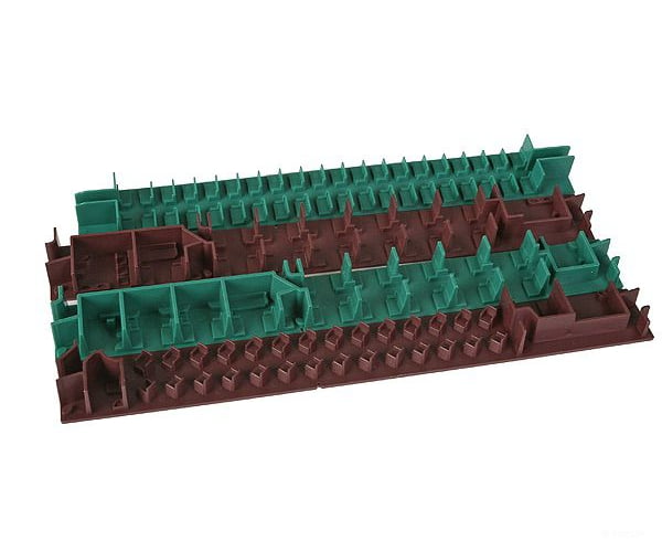 Micro Trains N 49935901 Heavyweight Interiors -- Pkg(4) Parts
