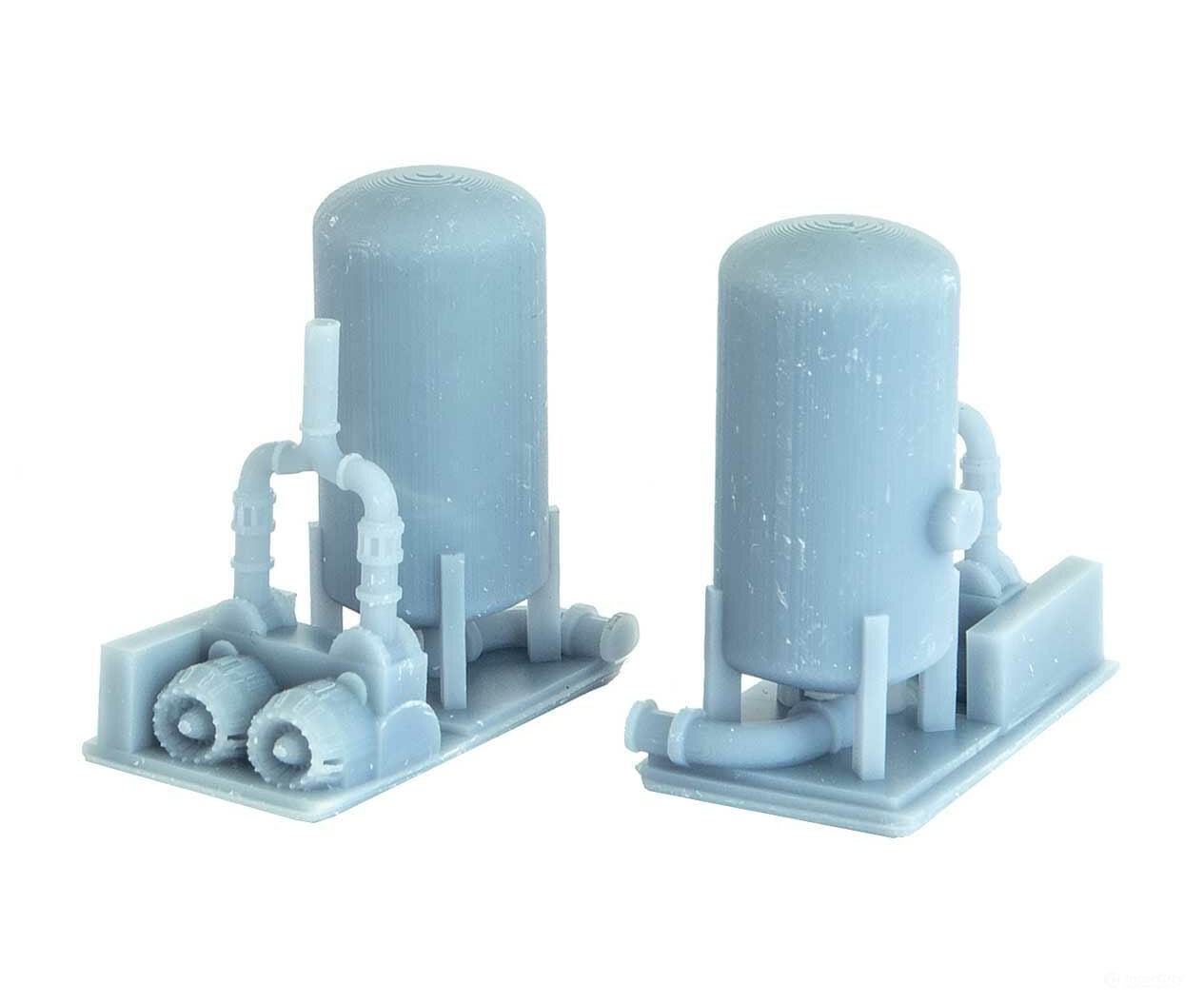 Micro Trains N 49945965 Pressure Vessel Load 2-Pack -- Undecorated Resin Castings Freight Loads &