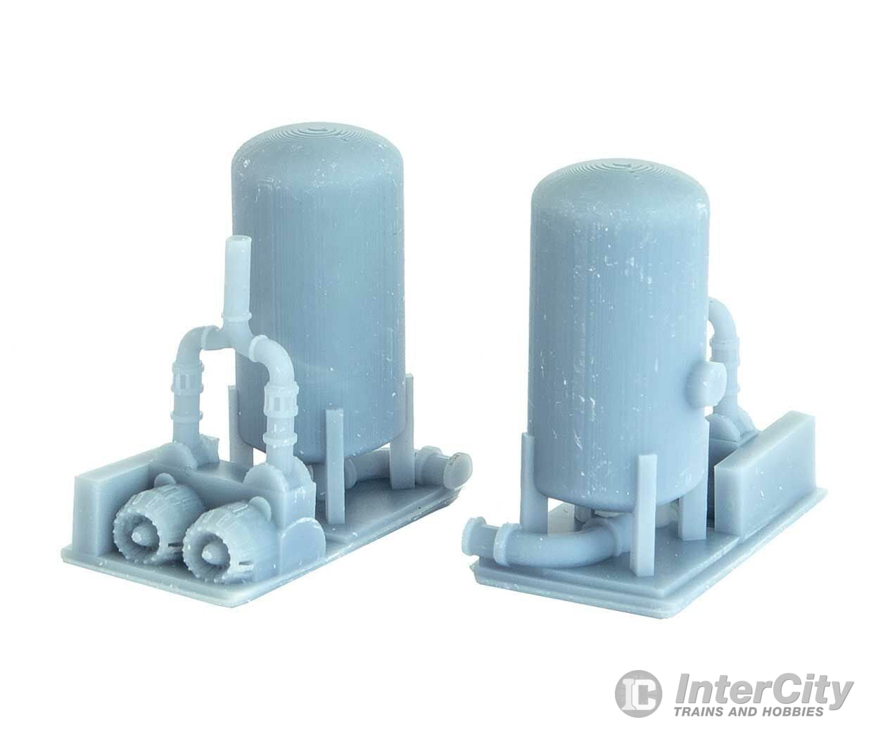 Micro Trains N 49945965 Pressure Vessel Load 2-Pack -- Undecorated Resin Castings Freight Loads &
