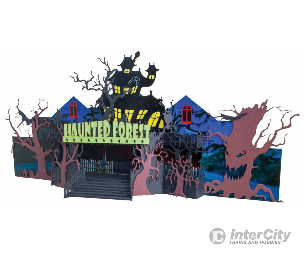 Micro Trains N 49990501 Halloween Forest Circus Ride -- Decorated Kit - 6-1/2 X 2-1/2 16.5 6.4Cm