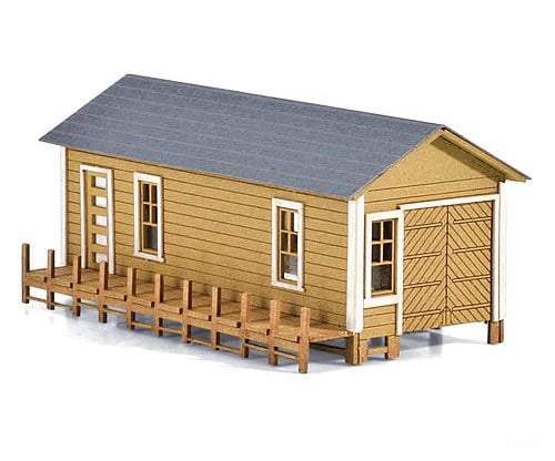 Micro Trains N 49990925 Boat House - Kit (Laser-Cut Wood) Structures
