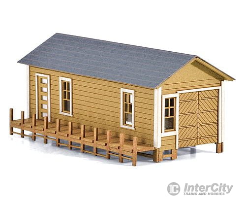 Micro Trains N 49990925 Boat House - Kit (Laser-Cut Wood) Structures