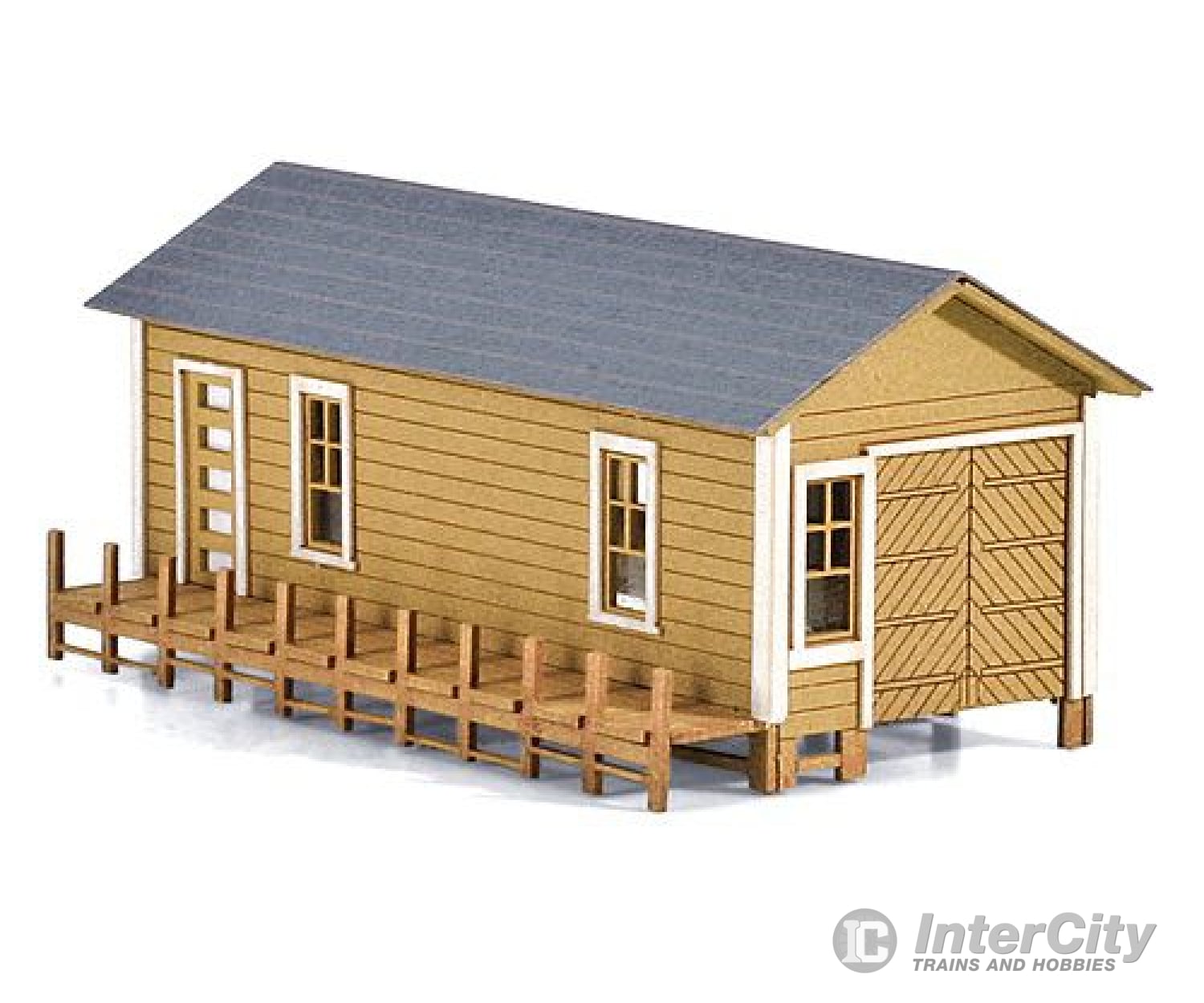Micro Trains N 49990925 Boat House - Kit (Laser-Cut Wood) Structures