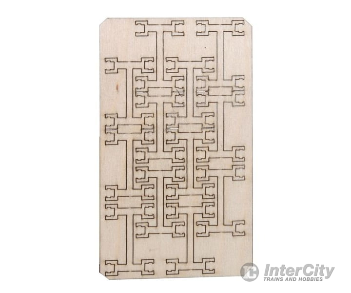 Micro Trains N 49990964 Vintage Wagon Wheel Chocks -- Pkg(24) Detailing Parts