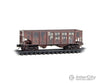 Micro Trains N 98305094 33’ 2-Bay Rib Side Hopper - Southern Pacific #464938 464987 (Weathered Boxcar Red Sans Serif