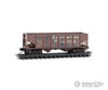 Micro Trains N 98305094 33’ 2-Bay Rib Side Hopper - Southern Pacific #464938 464987 (Weathered Boxcar Red Sans Serif
