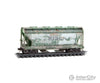 Micro Trains N 98305095 ACF 39’ 2-Bay Center-Flow Covered Hopper - Round Hatches - Burlington Northern #419257 419256