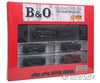 Micro Trains N 99301180 Baltimore & Ohio Train-Only Set -- Weathered 4-4-0 Three 2-Bay Offset Coal