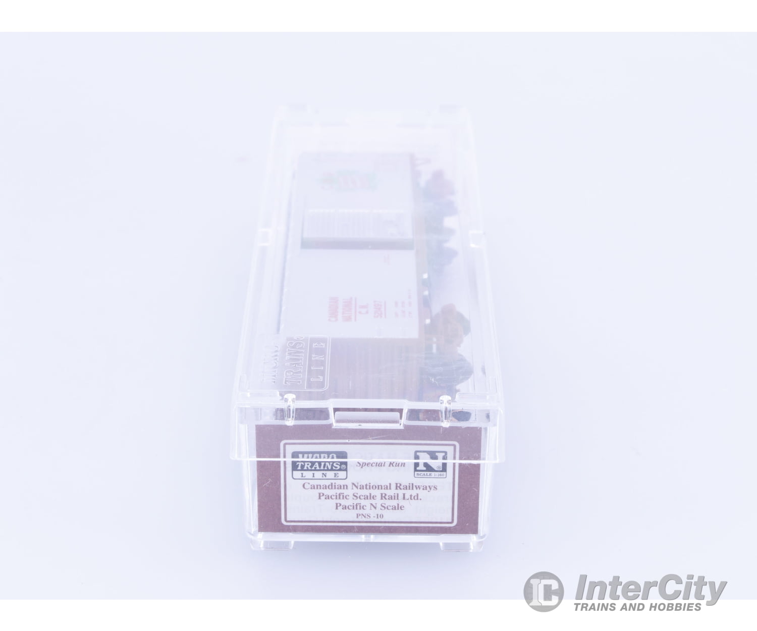 Micro Trains PNS-10 N 40’ Steel Boxcar Special Run Canadian National (CN) 521497 Freight Cars