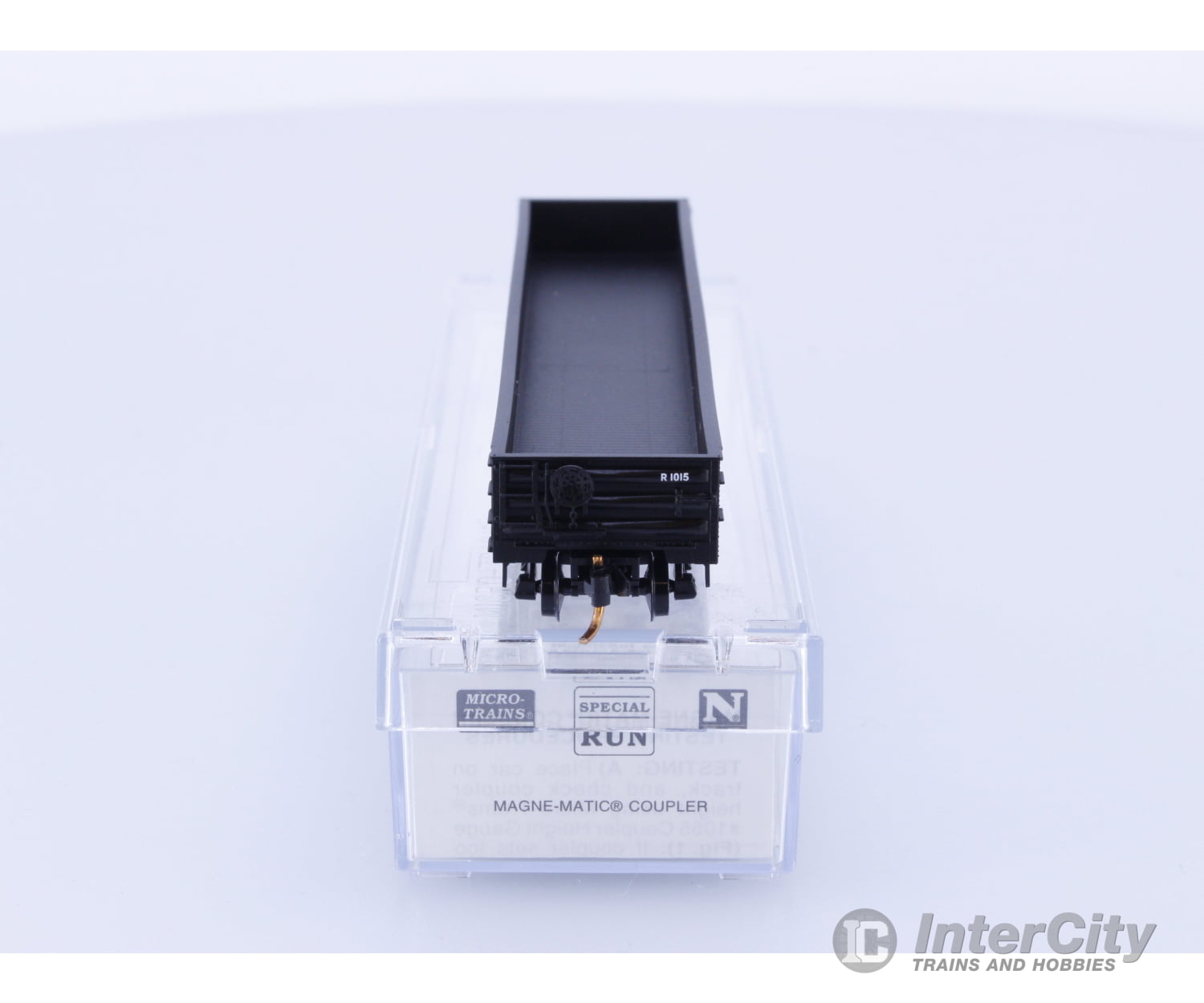 Micro Trains SpecialRun1015 N 50’ Rib Side Gondola Rutland Line (RL) 1015 Freight Cars