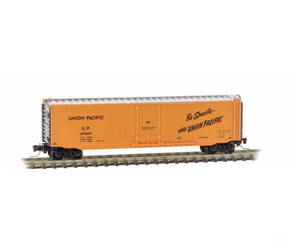 Micro Trains Z 50700632 60 Bulkhead Flatcar W/Load - Ready To Run -- Ttx #804630 (Yellow Black)