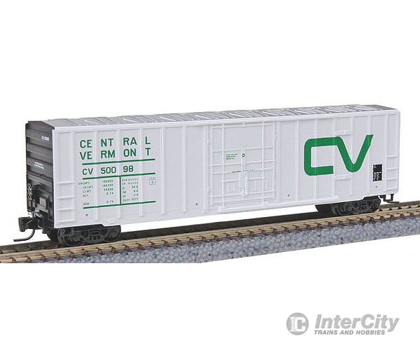 Micro Trains Z 51100062 50 Rib-Side Boxcar -- Central Vermont #50098 Freight Cars