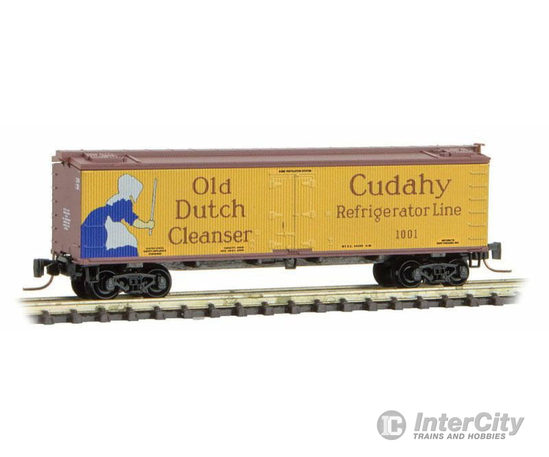 Micro Trains Z 51800430 40 Wood-Sheathed Ice Reefer - Ready To Run -- Cudahy Refrigerator Line 1001