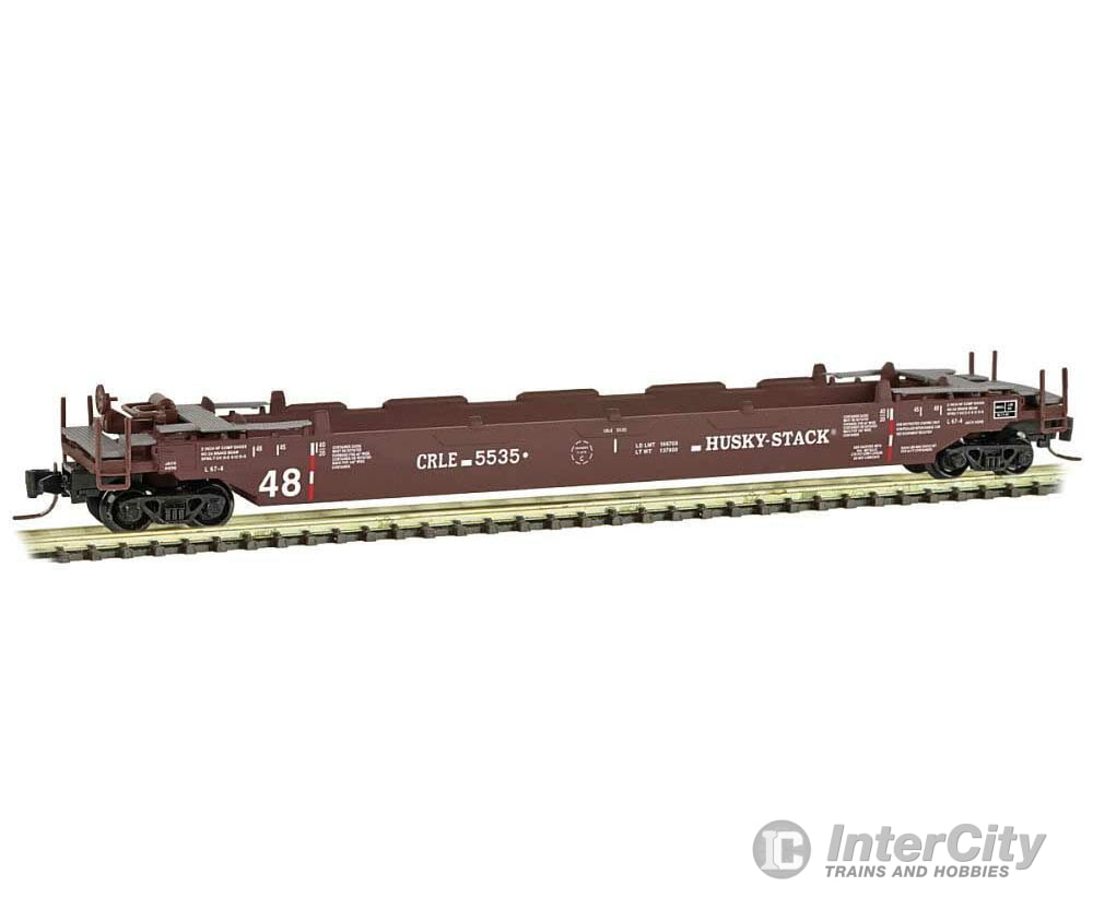 Micro Trains Z 54000172 Gunderson Husky Stack Well Car - Ready To Run -- Coe Rail Leasing Crle #5535