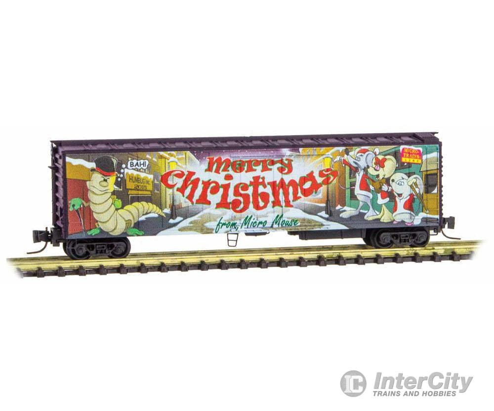 Micro Trains Z 54800070 51 Riveted-Side Mechanical Reefer - Ready To Run -- 2015 Mouse Christmas Car