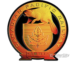 Microscale A 10010 Embossed Die-Cut Metal Sign -- Canadian Pacific Collectibles
