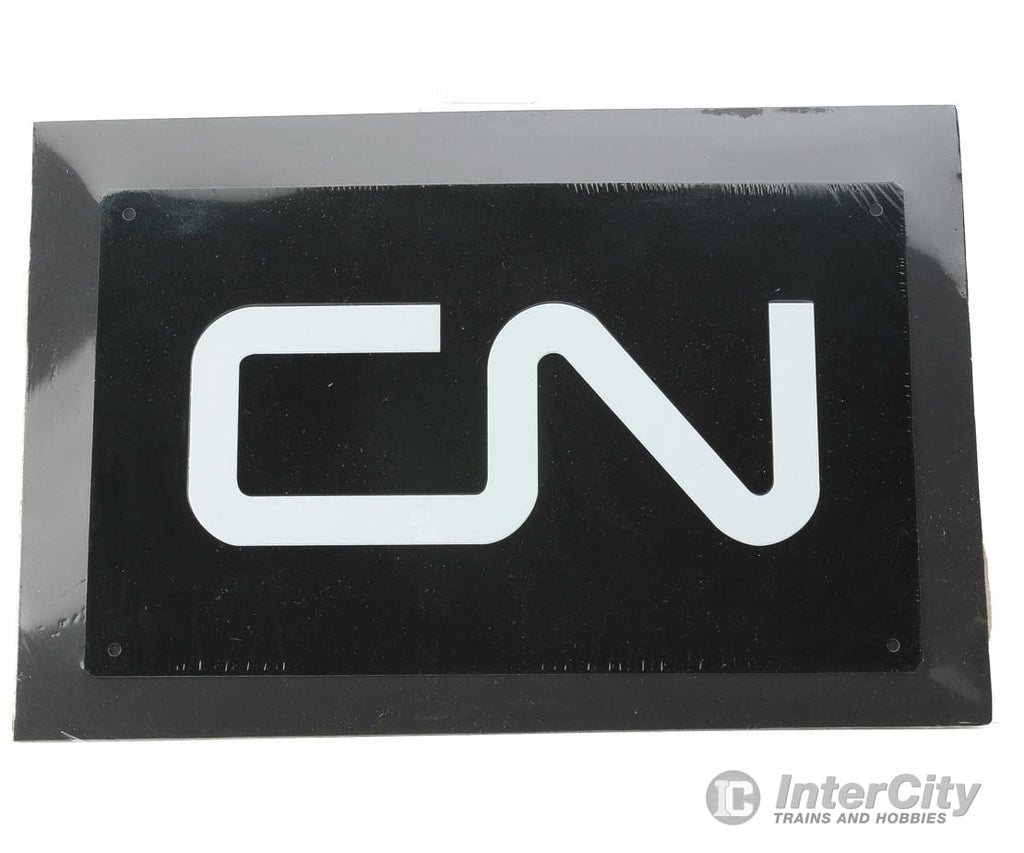 Microscale A 10041 Embossed Die-Cut Metal Sign -- Canadian National Collectibles