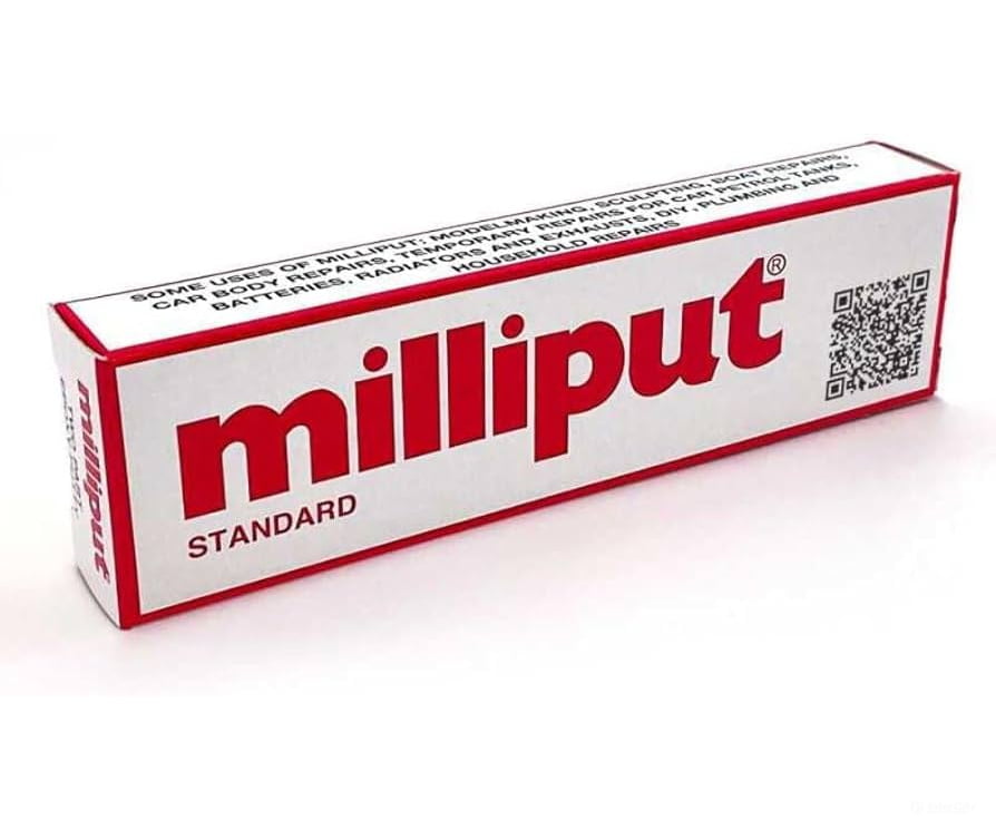 Milliput STDRD Standard Modelling 2-Part Epoxy Putty Paint