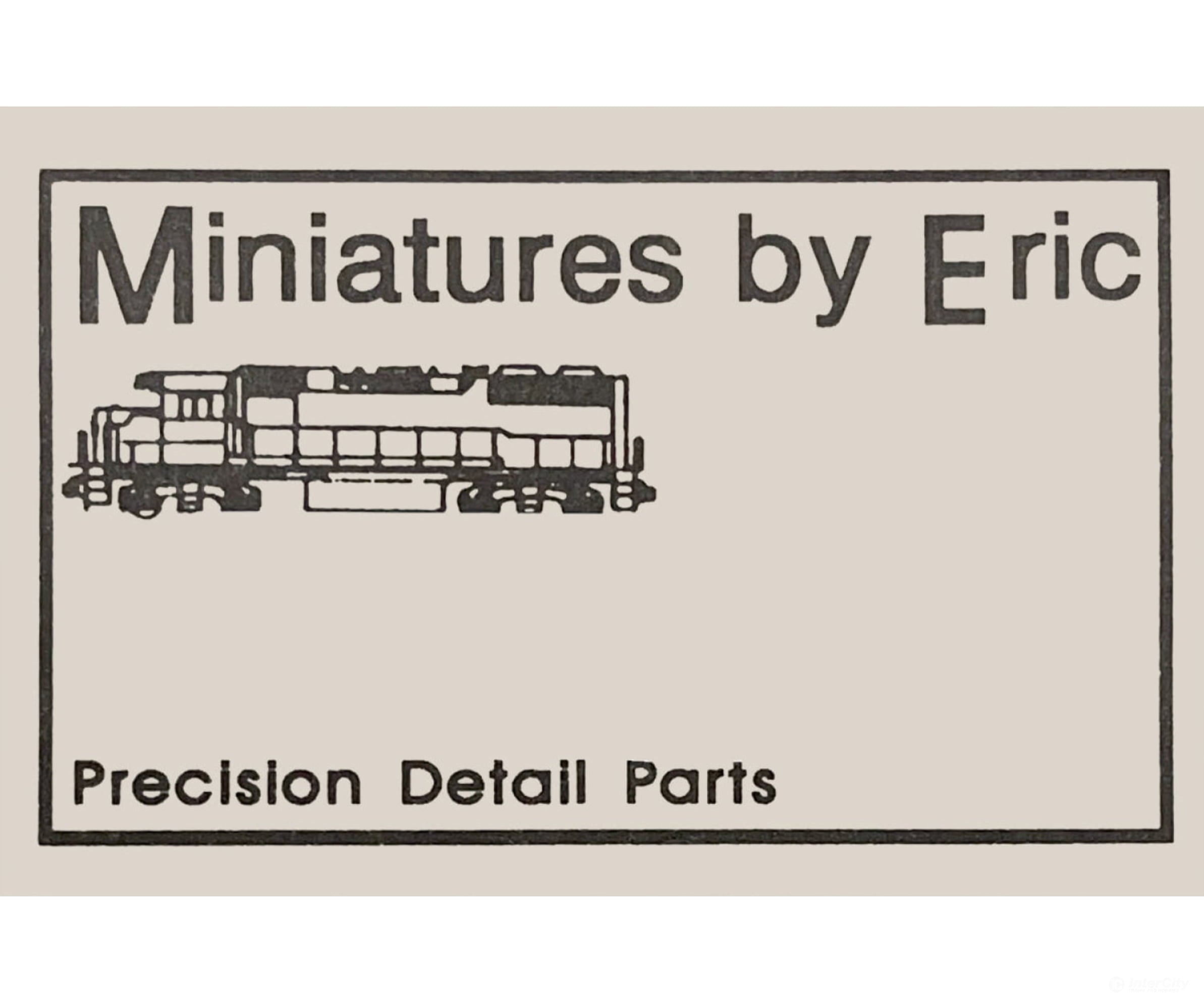 Miniatures By Eric HO H10 CPR RS2 Sand Hatch Detailing Parts
