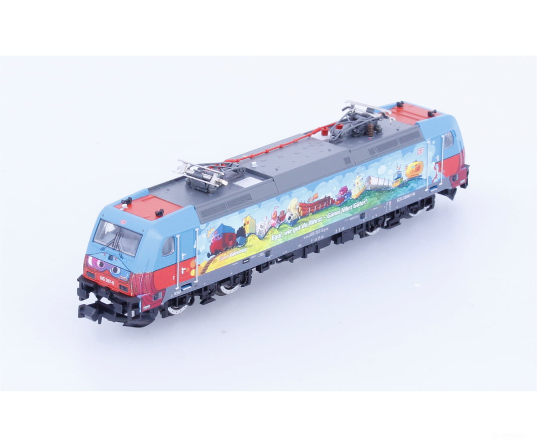 Minitrix 16906 N DB Class BR185.2 Electric Locomotive in Special Livery MFX Digital Sound - European Locomotives