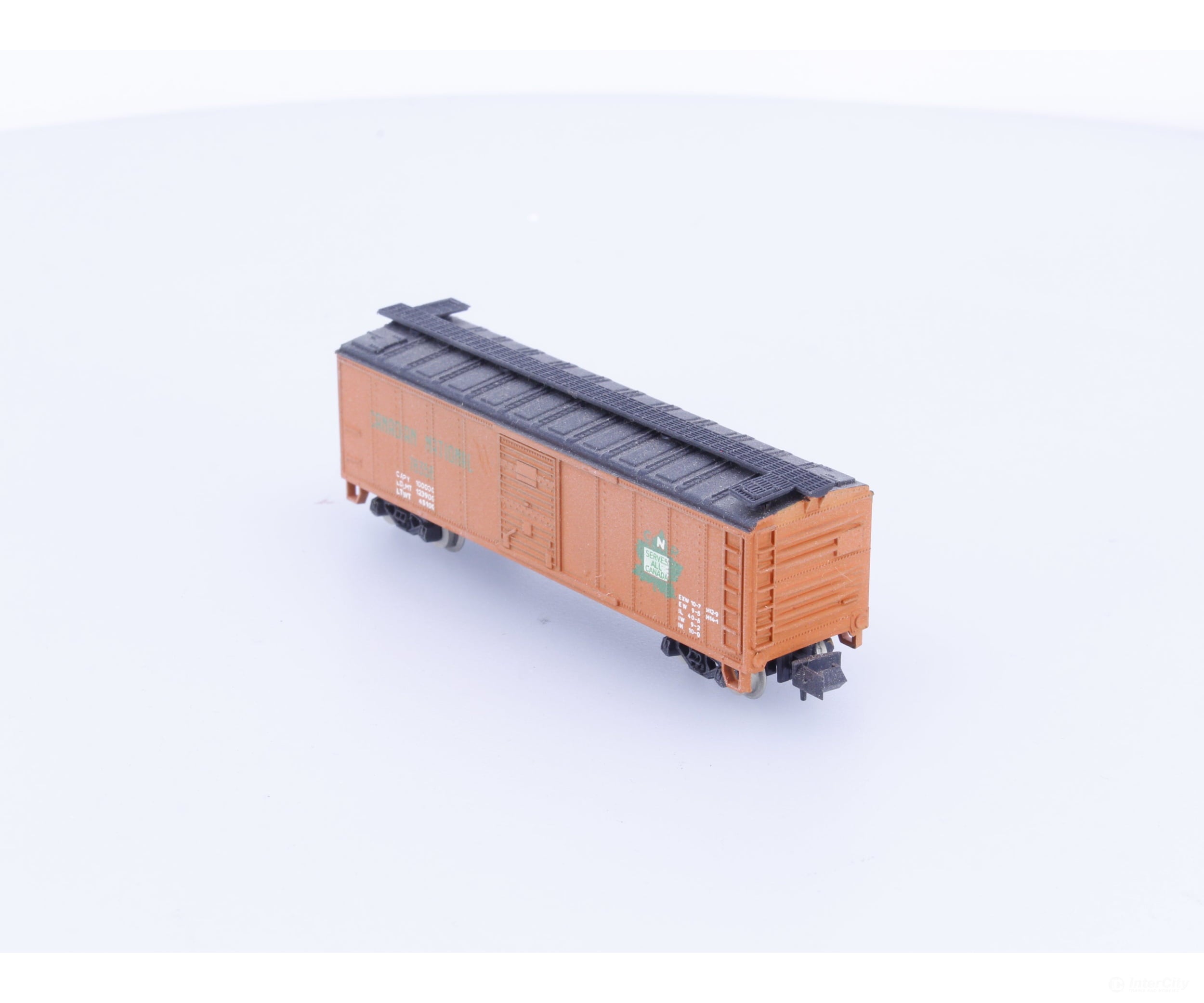 Minitrix 51320500 N 40’ Single Door Boxcar Canadian National (CN) 78358 Freight Cars