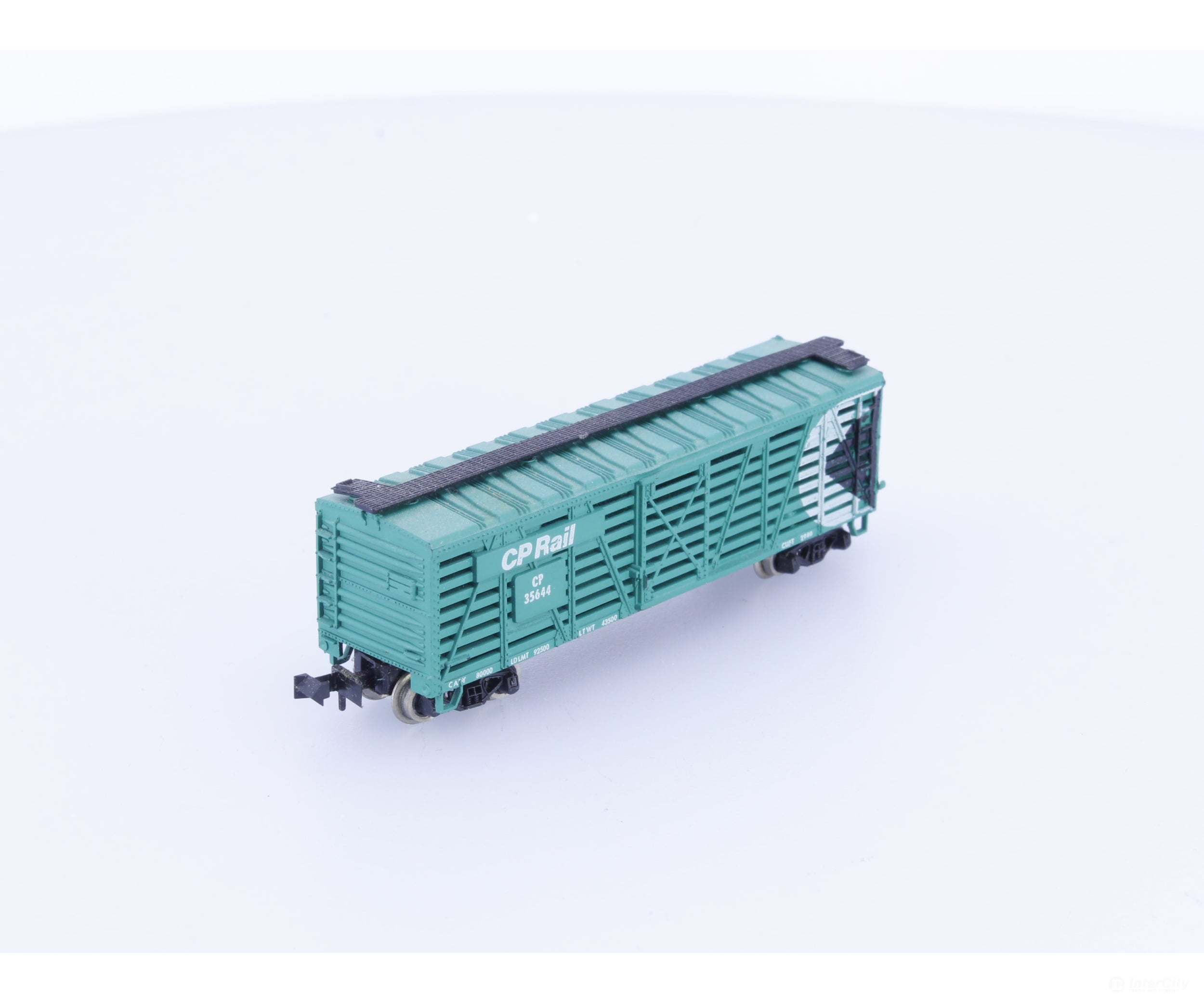 Minitrix 51322100 N 36’ Wood Stock Car Canadian Pacific (CP) 35644 Freight Cars